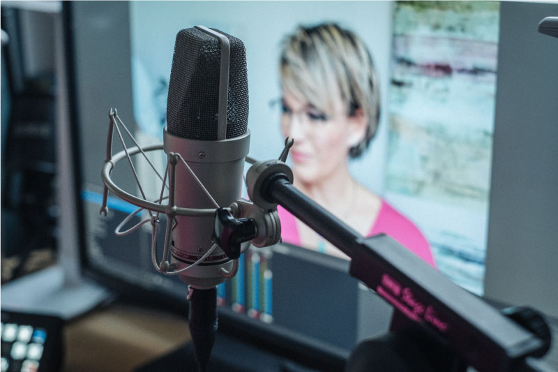 Andrea Ballschuh beim Videocoaching